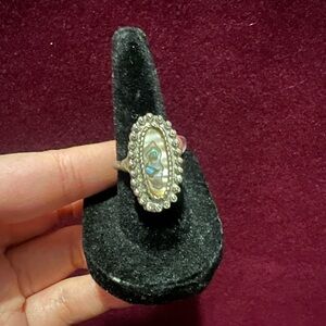 Mother of Pearl Adjustable Ring